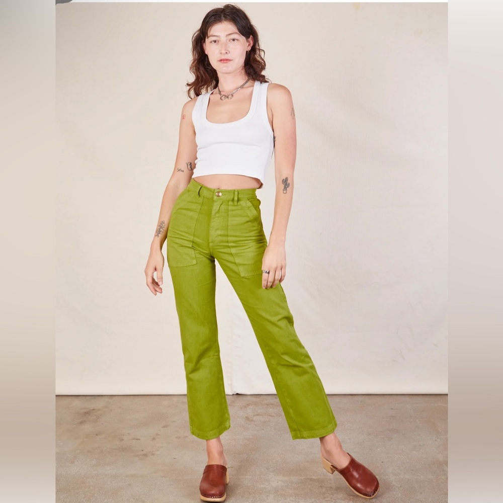 NEW! Big Bud Press Work Pants Twill Cotton Green SZ XXS